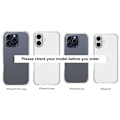 Miniatyrbild 4 av 4: iPhone 16 Pro Max - Matt TPU case - Skal med linsskydd Svart Svart
