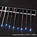 Miniatyrbild 2 av 5: Harry Potter Metallisk Trollstavsställ Alloy för Skrivbord Cosplay Dekoration Wand Display Stand Wand Display Stand