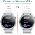 Miniatyrbild 4 av 6: Garmin Fenix 7S 0.3mm tempered glass screen protector Transparent
