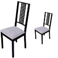 Miniatyrbild 1 av 6: Eleganta Stolsöverdrag, Högkvalitativa Stolsitsöverdrag för Matsalar, Stretchigt Polyester Spandex Material, Enkel Installation Maskintvättbar