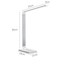 Miniatyrbild 5 av 5: Skrivbordslampa med USB-port, LED-skrivbordslampa med hopfällbar design, dimbar ögonvänlig bordslampa för läsning, touchkontroll, 30/60 minuters automatisk avstängning