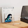 Miniatyrbild 5 av 8: Vinylskivhållare för akustisk förvaring, Transparent Akryl Elegant Displayställ Högkvalitativa Material, Skyddar Dina Värdesaker från Repor
