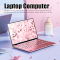 Miniatyrbild 7 av 8: 14 tums bärbar dator Rosa 8GB RAM IPS-skärm Quad Core 2.9GHz CPU Bakgrundsbelyst tangentbord Bärbar dator EU-kontakt 100–240V 8+1TB EU-kontakt