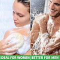 Miniatyrbild 4 av 5: 3-pack exfoliating loofah svampar, stora 5”x 7” - 100 % naturliga luffa- och frottématerial, premium loofah svamp skrubber kroppshandske nära
