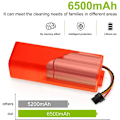 Miniatyrbild 5 av 5: Högkapacitets Ersättningsbatteri För Roborock, Förbättrat Säkerhetsskydd, Smart Chip Säkerställer Stabil Prestanda, Flera Skydd Mot