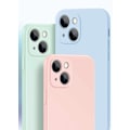 Miniatyrbild 6 av 7: iPhone 14 Plus Skal - Mikrofiber Silikon grå grå