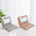 Miniatyrbild 6 av 8: Damplånbok Trendig Spänndesign Måttlig Kapacitet Lättvikt Bärbar Liten Plånbok för Utomhusshopping Rosa