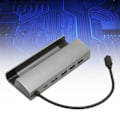 Miniatyrbild 1 av 8: USB C Dockingstation 4K 60Hz 3 USB-portar 100W PD RJ45 1000Mbps USB C Hub Multipel Adapter för Valve Steam Deck
