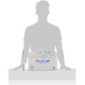 Miniatyrbild 7 av 8: Spolbara Toalettsitsskydd i Papper, Biologiskt Nedbrytbar Virgin Pulp Skyddsbarriär För Resehygien, Vattentät Engångs Reseförpackning Vit (20