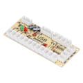 Miniatyrbild 8 av 8: QM070901 Arkadspels Joystick Kit Noll Fördröjning Arkadspel DIY Kit Delar med Encoderkort 10 Knappar Joystick för MAME Blandad Färg (Svart)