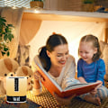 Miniatyrbild 3 av 5: Färgskiftande Bordslampa för Sovrumsinredning, Portabel Bluetooth-Högtalare med Touchsensor Nattlampa för Utomhusaktiviteter (48 Färgskiftningar)