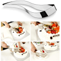Miniatyrbild 5 av 7: Gourmet's Choice: Premium kökstång i rostfritt stål, mångsidigt köksredskap för is, mat och kakservering, lättgreppdesign, säkerställer