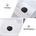 Miniatyrbild 2 av 5: Diskpropp, Diskpropp för köksvask, Universal diskpropp för badrum, Multifunktionell avloppspropp - 4-pack Svart Storlek Diameter 42 till 45,6 mm