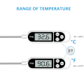 Miniatyrbild 7 av 8: LCD-skärm Digital Kötttermometer, Snabb Respons och Högprecisionssensor för Exakta Mätningar, Lätt att Förvara