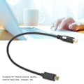 Miniatyrbild 6 av 8: USB 3.1 Kabel C till C Hane till Hona med Fästmuttern Ca 30 cm Lång USB C till USB C Kabel för Telefon Laptop Laddare USB C Hane till USB C Hona
