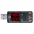 Miniatyrbild 1 av 5: Usb-testare, färgskärm, voltmeter, amperemeter, strömmätningsinstrument, multimeter, laddare, USB-testare
