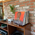 Miniatyrbild 7 av 8: Vinylskivhållare för akustisk förvaring, Transparent Akryl Elegant Displayställ Högkvalitativa Material, Skyddar Dina Värdesaker från Repor
