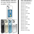 Miniatyrbild 2 av 9: Iphone 15/14/13/12/11/SE skal korthållare mobilskal slot - VÄLJ: Transparent IPHONE 11 PRO MAX Transparent IPHONE 11 PRO MAX