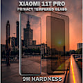 Miniatyrbild 3 av 6: 2-Pack Privacy Skärmskydd For Xiaomi 11T Pro - Härdat Glas 9H - Super Kvalitet 3D