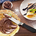 Miniatyrbild 5 av 5: Vinklad tårtspatel för dekorering, flexibla rostfria blad offset frosting spatlar för att dekorera desserter, halkfri design för multifunktion