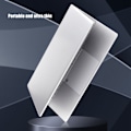 Miniatyrbild 8 av 8: 15,6 tums bärbar dator Silver 16GB RAM IPS-skärm Quad Core N5095 CPU Fingeravtryck Bakgrundsbelyst KB Bärbar dator EU-kontakt 100‑240V 16+256G EU-kontakt