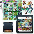 Miniatyrbild 3 av 4: 3DS NDS Game Card Combined Card 520 In 1 NDS Combined Card NDS Cassette 208/482 IN 208 in 01