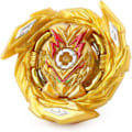 Miniatyrbild 1 av 5: Burst Super King B-163 Brave Valkyrie .Ev' 2A Spinning Top High Performance Stater Set (Guld)