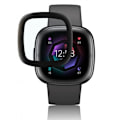 Miniatyrbild 1 av 6: [2-PACK] Fitbit Sense 2 / Versa 4 Härdat Glas 3D 0.2mm 9H Transparent