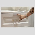 Miniatyrbild 7 av 8: Fingeravtrycksskåpslås Stöldskydd Batteridriven Smart Biometrisk Lådlås för Hemmakontor
