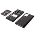 Miniatyrbild 3 av 8: S21 Ultra Mobiltelefoner 5.0 Tum för Android 11.0 2.4G 5G Dubbelskärm WiFi 2GB 16GB Främre 5MP Bakre 8MP 100‑240V Svart EU-kontakt
