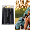 Miniatyrbild 1 av 8: 100W Portabel Solpanel Professionell Effektiv Portabel Solpanel för Utomhuscamping Vandring DC 12V 24V 5A