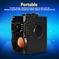 Miniatyrbild 8 av 8: Bärbar Bluetooth-högtalare med Subwoofer Trådlöst Stereoljud Rik Bas Bluetooth-högtalare för Utomhusfest Resa