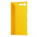 Miniatyrbild 4 av 6: Sund Sony Xperia X Compact Gummi Plastskal - Gul Gul