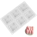 Miniatyrbild 1 av 7: 3D Bubblor Himmelsmoln Silikon Kakform, Mångsidig Bakning Non-Stick Silikon, Perfekt För Mousse, Desserter Mini-kakor, Tryfflar, Choklad,