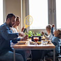 Miniatyrbild 4 av 5: Innovativ Elektrisk Insektsdödare Racket, Portabel Design För Inomhus & Utomhus, Effektiv Myggkontroll, Lättviktig Och Portabel, Trippel-lager
