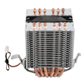 Miniatyrbild 3 av 5: Dator CPU-fläkt Kylare Kylfläns 6 Värmerör För Intel LGA 1156/1155/1150/775
