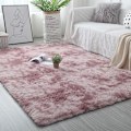 Miniatyrbild 5 av 5: Mjuk Fluffig Plyschmatta, Fluffig Fuskpäls Shag-matta för Vardagsrum Sovrum, Perfekt för Familjeinredning Skyddar mot Kalla Golv