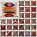 Miniatyrbild 7 av 7: Pellavatyynyliina Bohemian Patterns Case 23 23