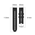 Miniatyrbild 3 av 10: Stropp Silikon For Garmin instinct 2S HVIT white