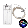 Miniatyrbild 4 av 10: 10/20/30/50 LED Fairy String Lights Wire Kobber WARM WHITE 20 warm white 20 LED 2m