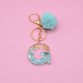 Miniatyrbild 10 av 10: Letter Keychain Alphabet Avaimenperä A A A