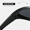 Miniatyrbild 5 av 10: Wrap Auringon Glasses Y2K Aurinkolasit VIHREÄ Green
