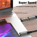 Miniatyrbild 5 av 7: Omvandlare Typ C till USB C Adapter SIDE BEND SIDE BEND Side Bend