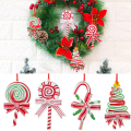 Miniatyrbild 4 av 10: Julgodisprydnader Lollipop Ornament B B B