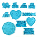 Miniatyrbild 8 av 10: Nøglering Silikoneform Nøgleringeforme TRANSPARENT STIL 8 STIL 8 transparent style 8-style 8