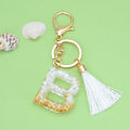 Miniatyrbild 6 av 10: Letter Keychain Alphabet Avaimenperä P P P