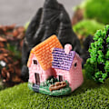 Miniatyrbild 8 av 10: Mini Castle Small House SET-4KPL SET-4KPL SET-4Pcs