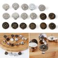 Miniatyrbild 10 av 10: 1/4 kpl säädettävät napit metalliset niittipainikkeet 2-4 kpl 2-4pcs