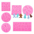 Miniatyrbild 6 av 10: Form Snowflake Molds 04 04 04