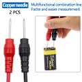 Miniatyrbild 7 av 8: 16 kpl 1 set Universal Digital Multimeter Probe 90cm neula